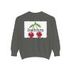 dark grey sweatshirt, baaboura essentials. cherry edition.
