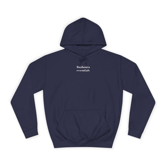 Baaboura essentials hoodie navy blue